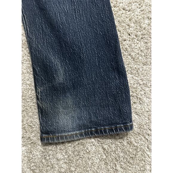 Levi’s 505 Men’s Jeans W38 L30 Dark Wash Straight Leg Denim - Picture 12 of 13